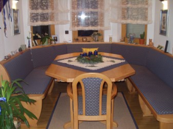 Eckbank, Erle massiv