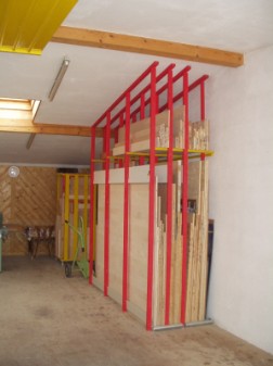 Ansicht Plattenlager