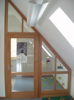 Raumteiler Rotbuche - massiv